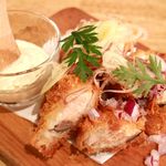 サーモンバル パーシャ - 20170621サーモンフライ～自家製タルタルソース～