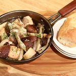 サーモンバル パーシャ - 20170621サーモンとキノコのアヒージョ