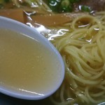 薩摩 - スープと麺アップ