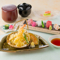 天ぷら・刺身膳