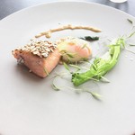 タスマニアサーモンのミキュイ