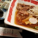 たまゆら - 【2017.06】牛すじと白ねぎの旨味麺(900円)