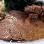 ラーメン ヤスオ - ラうどん・200g・ニンニクショウガ（800円）