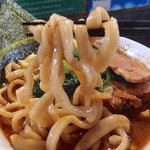 ラーメン ヤスオ - ラうどん・200g・ニンニクショウガ（800円）