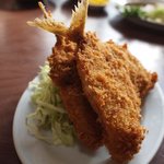 喜久屋食堂 - アジフライ