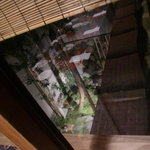 萬治郎 - 二階から見える中庭