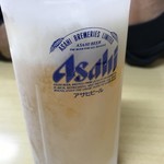 麺屋 ようすけ - キンキンの生ビールだ
