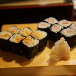 河童の川太郎 - 雲丹巻とトロ巻