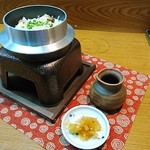 Izakaya Icchan - 鶏釜めし＆鶏飯風お茶漬け