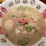 博多 一風堂 - 玉子再々追加＋替玉再追加