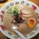 博多 一風堂 - 元祖白丸（玉子追加）