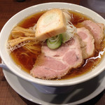 中華そば まるたけ - 全部のせ煮干し中華そばあっさり