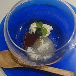 レスト ケイ ヤマウチ - クレームダンジュ ブルーベリー