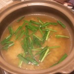 よし梅 - ニラ投入