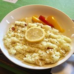 スプーンソング - レモンライス。マスタードシードのアクセントがいい感じです♪