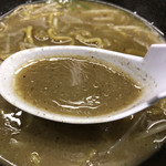 麺屋 玄 - 味噌らーめん スープ