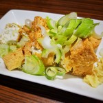 もつ焼 あぶさん - 厚揚げ