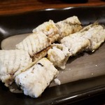 もつ焼 あぶさん - 穴子の白焼き