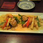 EVOLVE - 帆立と車えびの干し貝柱ソースバター風味