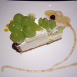 マスカットのタルト