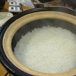 隠れ家 - 海老名産コシヒカリを土鍋で炊いたご飯は絶品！