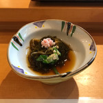 すし 堺 - ランチ特選にぎり（もずく）