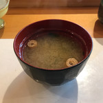 すし 堺 - ランチ特選にぎり（味噌汁）