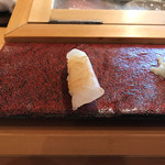 すし 堺 - ランチ特選にぎり（平目）