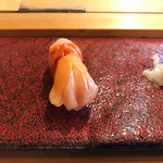 すし 堺 - ランチ特選にぎり（赤貝）