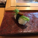 すし 堺 - ランチ特選にぎり（芽葱）