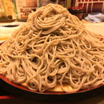 味奈登庵 - #食べログ的に撮るとこうなる。
      大盛りは約550gとのこと、さすがのボリューム。