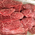 肉屋そら - 精肉店で購入の高級部位（クリ）