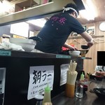 横浜家系らーめん 武術家 - 平成29年6月18日(日)再訪問・店内