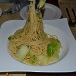 らんぷ亭 - アンチョビとキャベツのパスタがつんとウマいっ