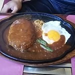 ヒーロー - ジャンボハンバーグ定食