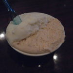 ジェラテリア アクオリーナ - ノッチョーラ＆リコッタ青リンゴ