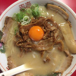 ラーメン工房 風 - 元気ハツラツ支那900円