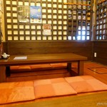 新和食料理・創作居酒屋 七つの月の夢 - 2017年4月　内装は前のお店の時と変わりないようです。