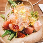 Uratemma Kobachiya - とりたて鮮魚の海鮮サラダ♪