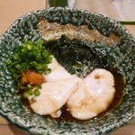 鮨処おざ喜 - 河豚白子ポン酢 2017.6月