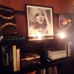 BVLGARI GINZA BAR - ブルガリの本が飾られてました☆