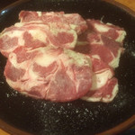 炭火焼肉屋さかい - 切り落とし牛タン 塩