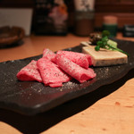 昇家 - 特選ロースのわさび焼き☆