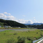 好来ラーメン - お店近くの球磨川（2017.6）
