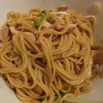 がふうあん - 冷しまぜ玉(醤油)-混ぜ後