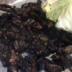 真っ黒になっても焦げてません