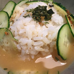 粋仙 - やはり締めは 冷や汁だね！