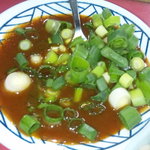 豚足のかどや - ２０１１年２月のかどや　味噌タレと葱