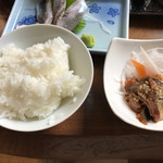 海さくら - ご飯・ごまサバ