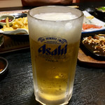 花太鼓 - 生はアサヒでした(*ﾟ∀ﾟ*)ウッ